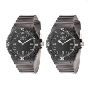 [2PCS] Invicta Celestial Cloud Women's Watch - 35mm, Black Transparent